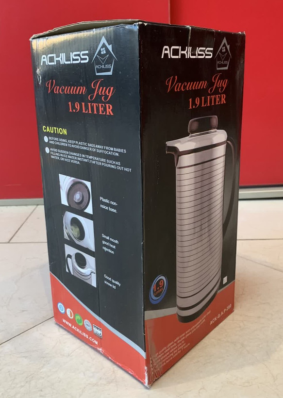 فلاسک آکیلیس مدل 1/9 گنجایش 1.9 لیتر