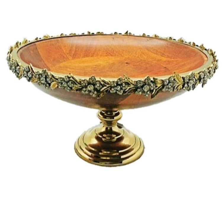 ظرف میوه خوری چوبی مدل de-3229