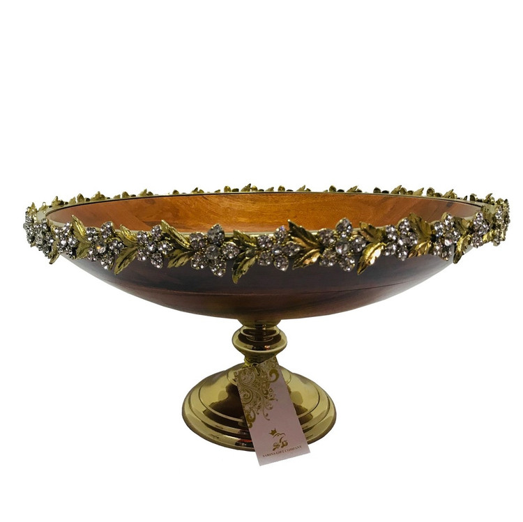 ظرف میوه خوری چوبی مدل de-3229