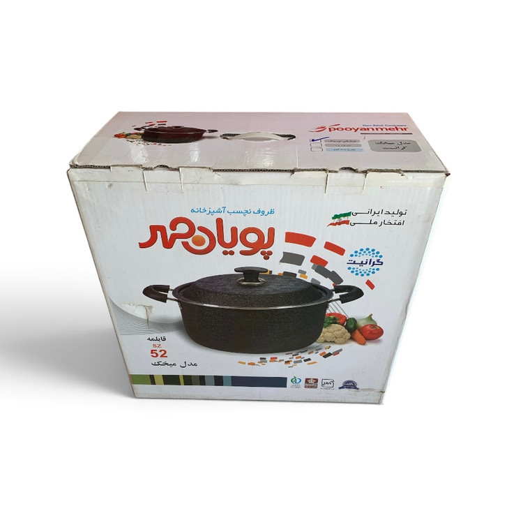 قابلمه گرانیتی پویان مهر مدل میخک سایز 52