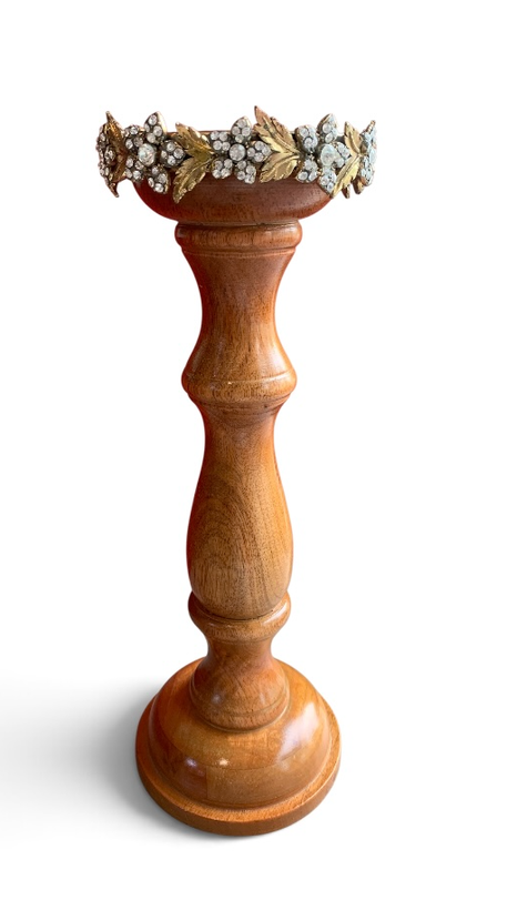 جا شمعی چوبی کد 3240